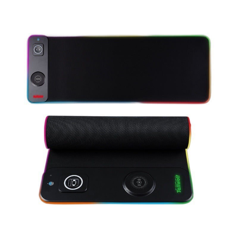 RGB Dual-Charger Mouse Pad